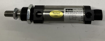 Parker P1A-S025DS-0025 Double Acting Cylinder w/Bumpers - 0
