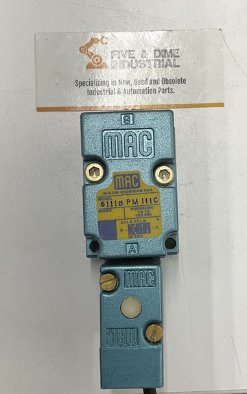 Mac 6111B-PM-111C Solenoid Valve 25-150 PSI