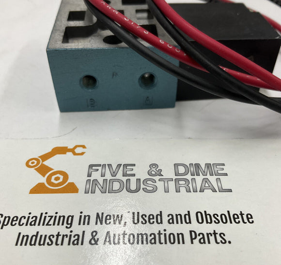 Mac 45A-SB1-DFAA-1BK Solenoid Valve 3 Way 12 VDC