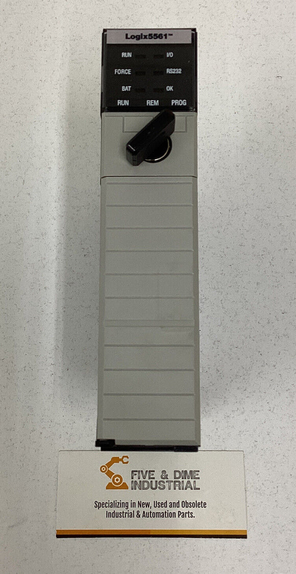 Allen Bradley 1756-L61 Ser. B ControlLogix 551 Processor 13837 F/W 1.10
