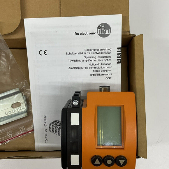 IFM Efector OO5008 Fiber Optic Sensor Switching Amplifier