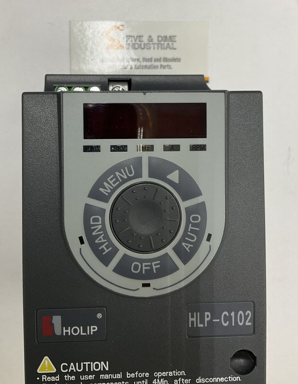 Holip HLP-C102 1.5KW, 2.0HP Frequency Inverter 200-240V