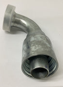 Parker 1XN77-24-20 Hydraulic Fitting 1-1/4" Hose X 1-1/2" Cat Elbow-4