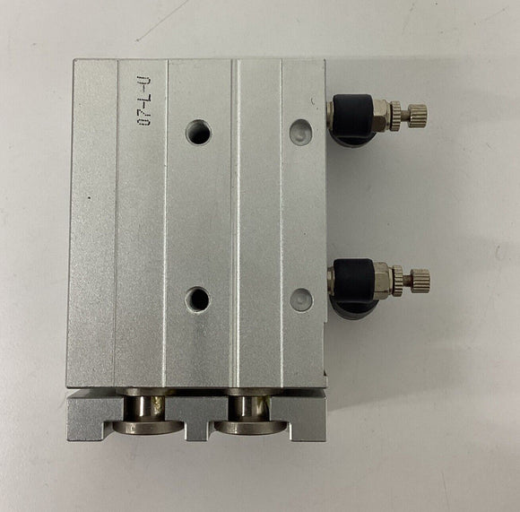 Airtac HLQ16X20S Compact Air Cylinder w/ Flow Valves