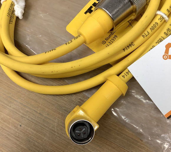 Turck WKBE3T-2-RSM 311/S1587 Cable Cordset U-31599