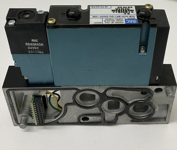 Mac 92B-ACH-BK1-DU-DDAP-1DM 92 Series 24VDC Solenoid Valve