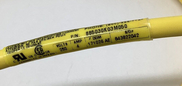 Brad Harrison 1200661038 M12 5-Pole, Male/Female Cable 5-Meters