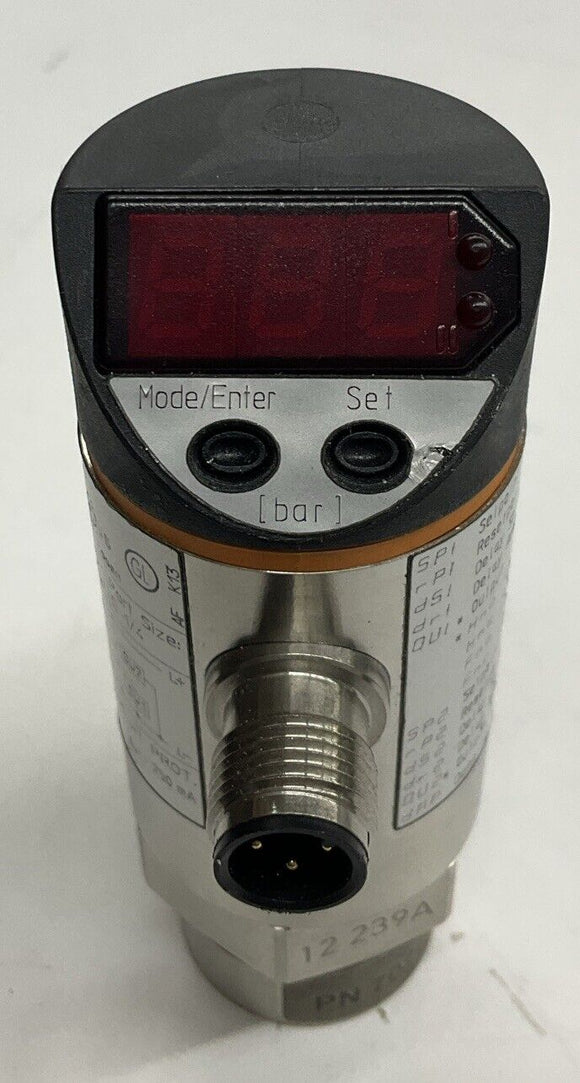 IFM Efector PN7026 Pressure Sensor