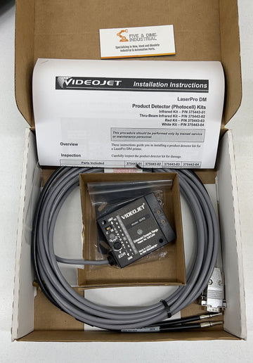 VideoJet 375443-03 Fiber Optic Product Detector Kit Rev AB