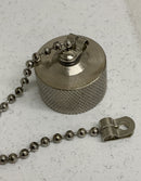 Hubbell HRCAP1 Mini-Quick Brass Cap for Receptacles Shell Size 1-3