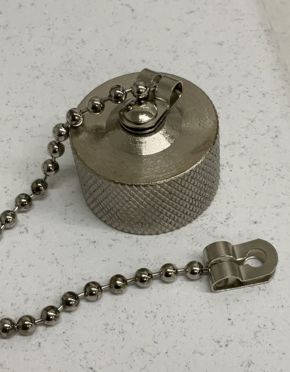 Hubbell HRCAP1 Mini-Quick Brass Cap for Receptacles Shell Size 1