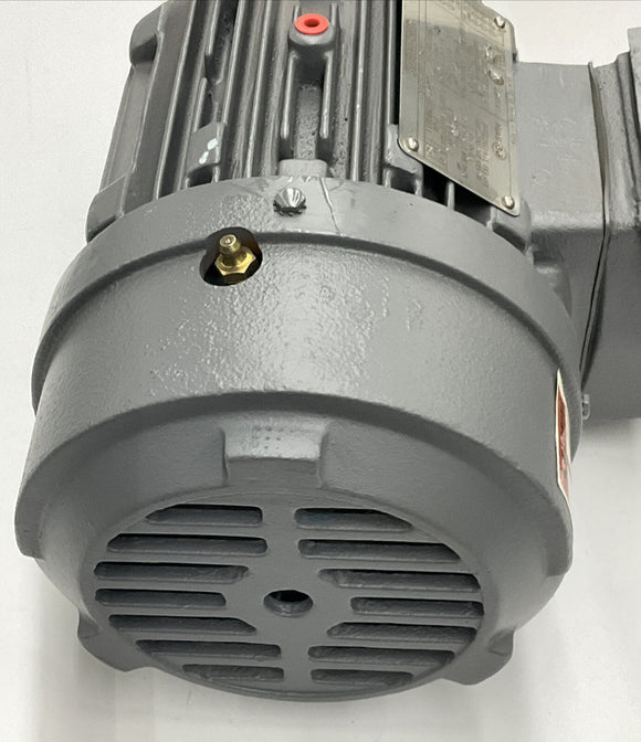 Siemens R6ZPSD 2-HP Motor 3495 RPM, Frame: 145T 230/460 60Hz 3-Phase
