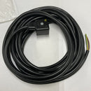 Mencom VAG-520-00 Solenoid Valve Connectors 3-Pole with Led 24V 10A 5M-2