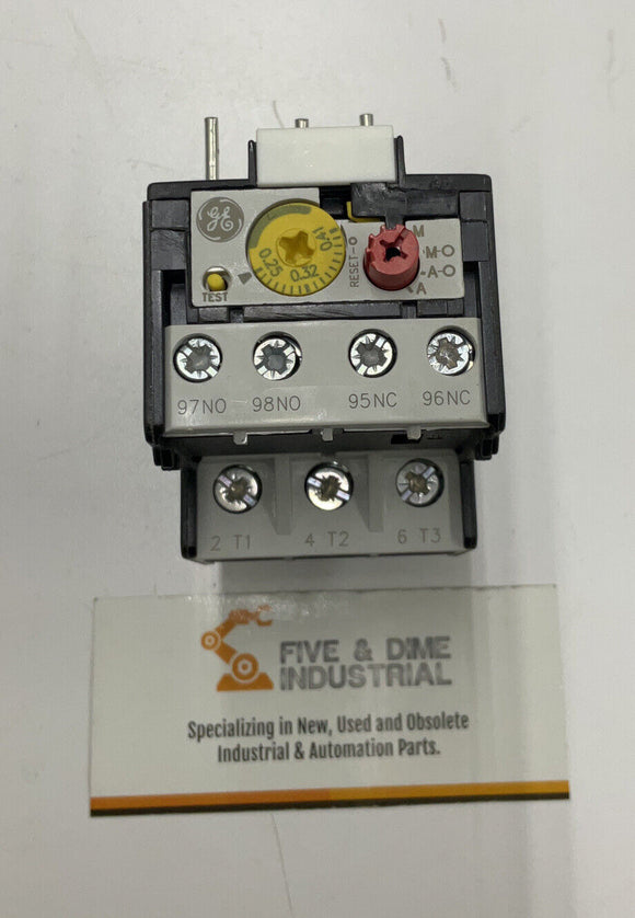 GE RT1C Overload Relay 0.25-0.41A 113701