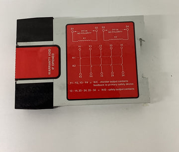 Banner M-T-9A Machine Safety Relay  24VDC 100MA - 0