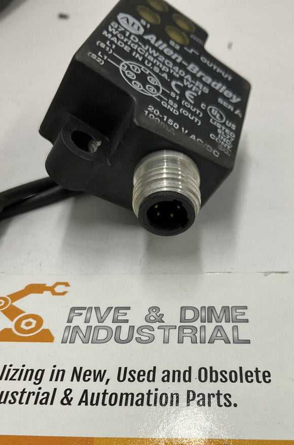 Allen Bradley 871D-JWZ640A-RS World Clamp Proximity Sensor