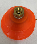 Piab 0122281 Polyurethane Suction Cup 3/8" NPT / BFF110P.5R.N47W-4