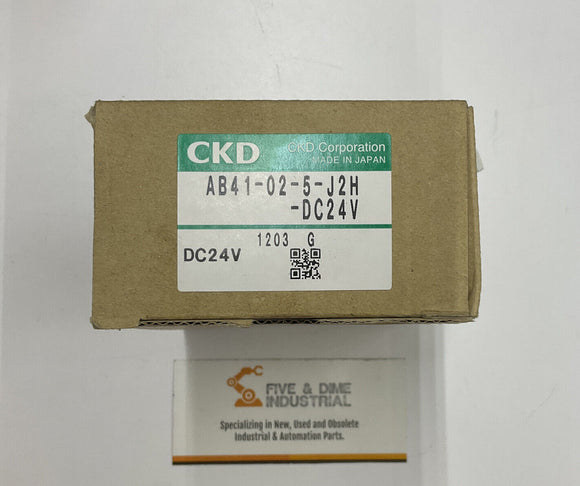 CKD AB41-02-5-J2H-DC24V Solenoid Valve