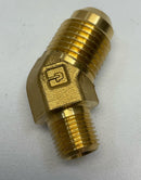 Parker 6-2-VTX-B Triplelok 37° Male JIC X Male 1/8" NPT 45° Elbow Fitting 10-Pcs-4