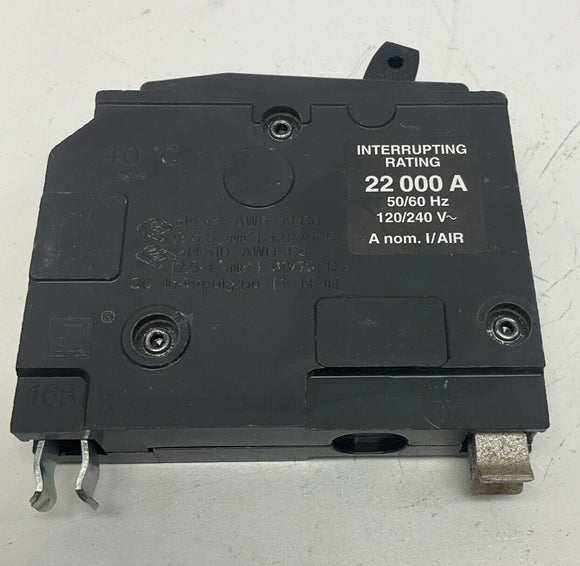 Square D QOB130VH 30-Amp Miniature Circuit Breaker 120/240VAC, 1-Pole