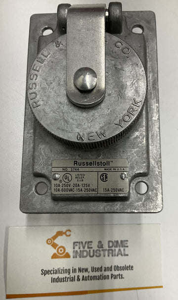 Russellstoll No.3744 Receptable Only 125-250V - 0