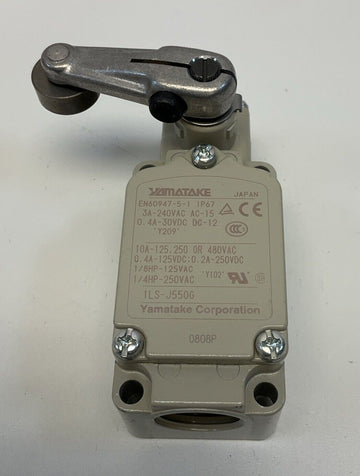 Honeywell Yamatake 1LS-J550G Roller Limit Switch 10A 125/250/480 VAC - 0