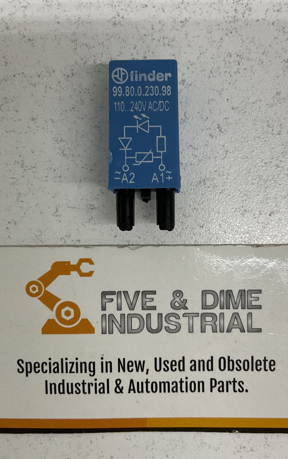 Finder Diode Module 99.80.0.230.98  110-240 Volts AC/DC