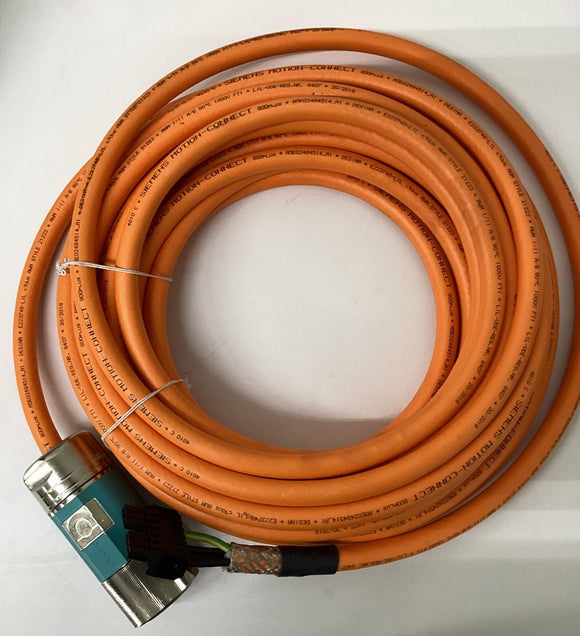 Siemens 6FX8002-5CS17-1BF0 Power Cable 15 Meter