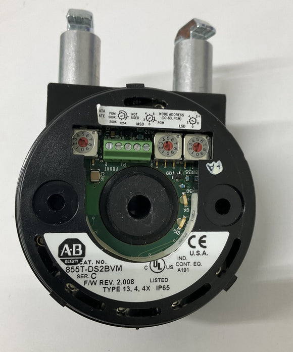 Allen Bradley 855T-DS2BVM Ser C  w/ Lights and Horn  24VAC/DC