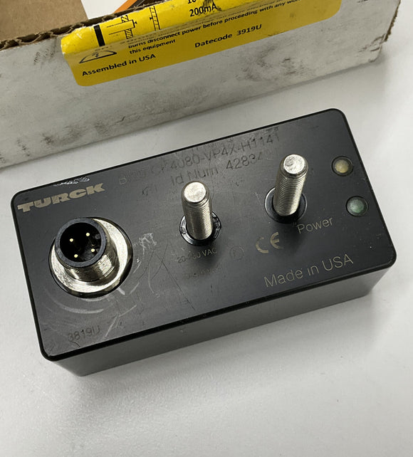 Turck BI20-CK4080-VP4X2-H1141 Sensor 4283491 10-65VDC Sense: 20mm