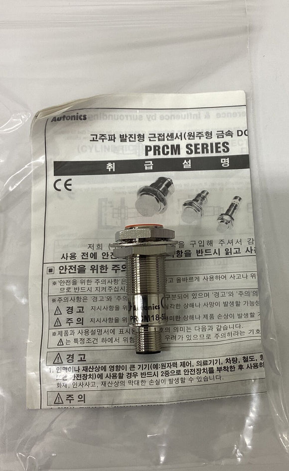 Autonics PRCM18-5DP Proximity Sensor 12-24 Vdc
