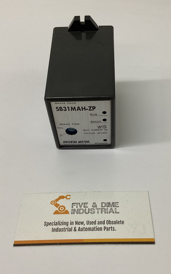 Oriental Motor SB31MAH-ZP Brake Pack 100V  11-Pin Relay