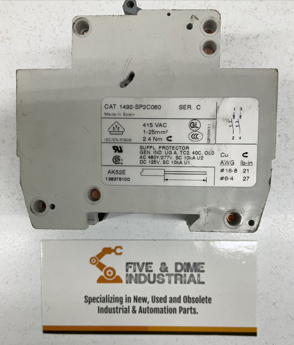 Allen Bradley 1492-SP2C06010A Ser C