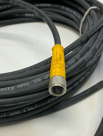 Turck PKG-4M-10/S90 Single End Cable U0063 M8 Female Straight 4-Pin, - 0