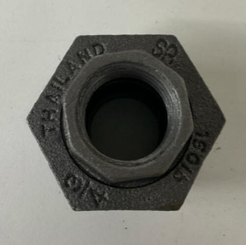 SA 3/4" Union  Black Finish Steel Female NPT. Lot of 2.