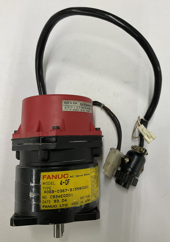 Fanuc A06B-0367-B155 #0001 Servo Motor Pulse Coder A
