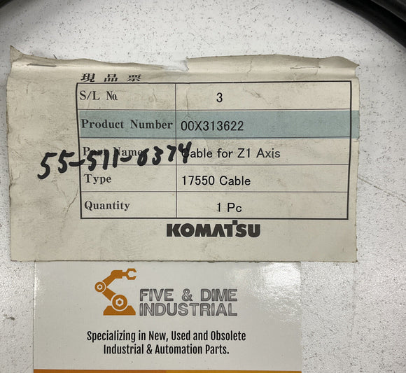 Komatsu 17550 Cable for Z1 Axis