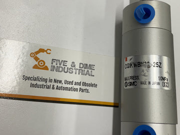 SMC CG1KWBN32-25Z Non-Rotating Rod Type Double Rod Acting Cylinder - 0