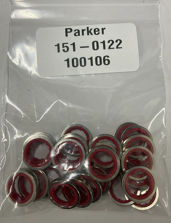 Parker 151-0122 100106 Weber Ring Seals 1/8" G 1/8 VS Package of 25