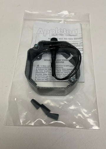 Appleton  RE752G  Juction Box with RE1500 Fuse Assembly MDL-4  4-Amp - 0