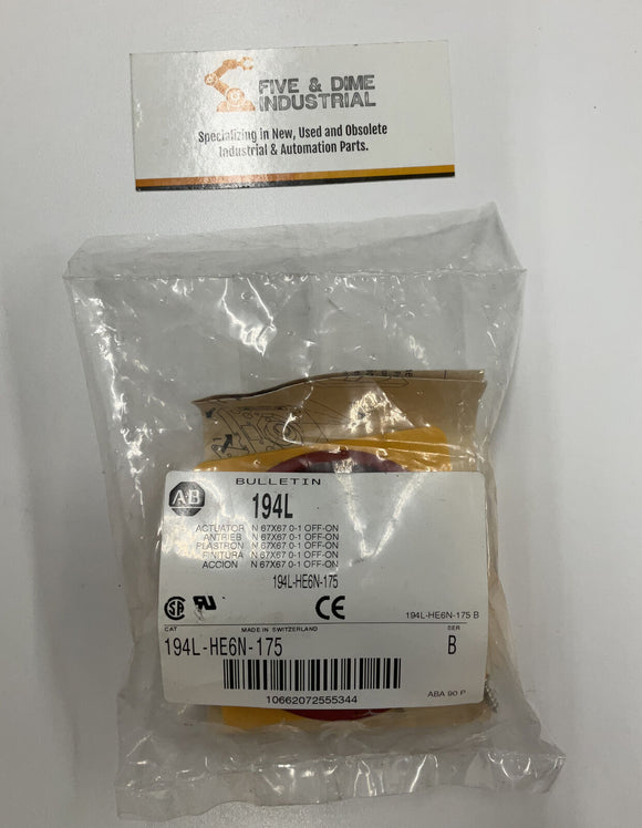 Allen Bradley 194L-HE6N-175 Load Switch