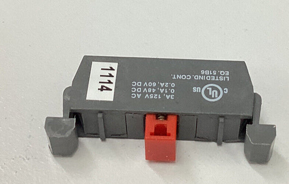 ABB MCBL-01 / 1SFA611612S1001 Lot of (3) Contact Block Module