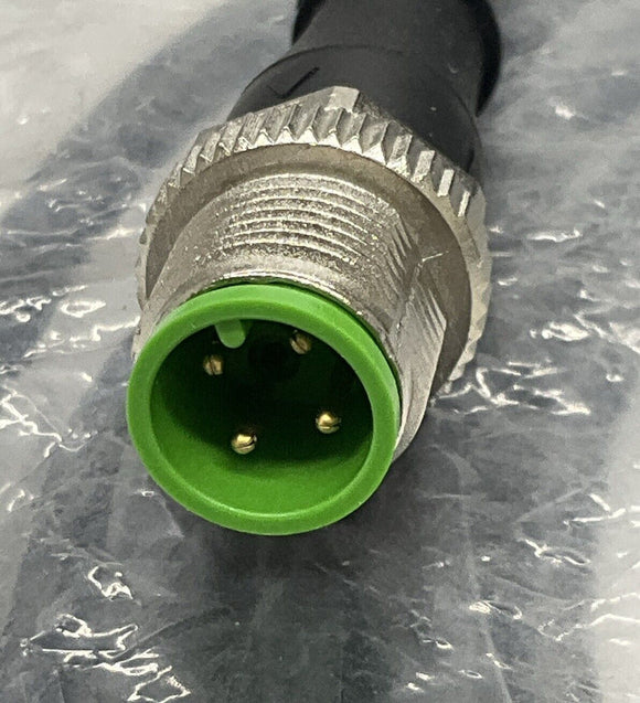 Murr Elektronik 7000-40021-6140500 M12 4-Pole Male/Female Cable 5-Meters