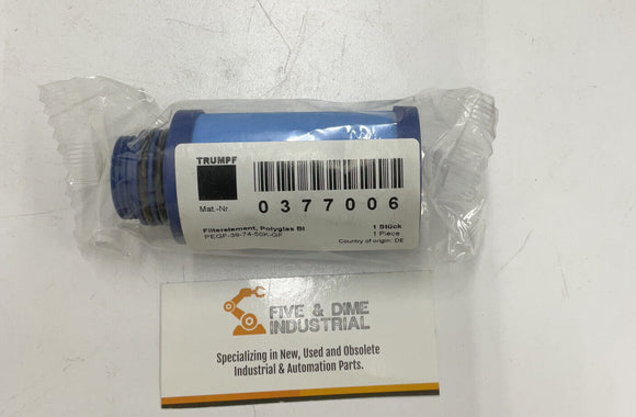 Trumpf 0377006 / PEGF-39-74-50K-GF Filter Element