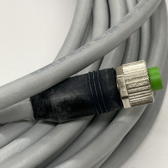 Murr Elektronik 7000-48041-2861000 M12, 8-Pin M/F Straight 10-Meter Cable