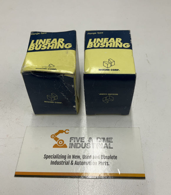 Misumi LHFR10 Linear Bushing Lot of 2
