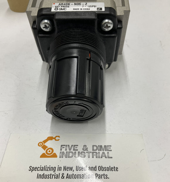 SMC AR40K-N06-Z Regulator Set Pressure 7 125 PSI