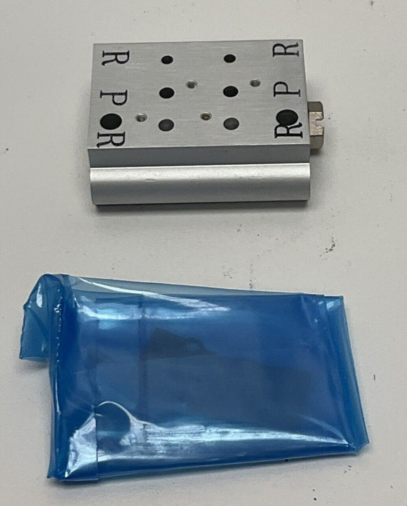 SMC SS5YJ3-20-02 2 Station Pneumatic Manifold Body