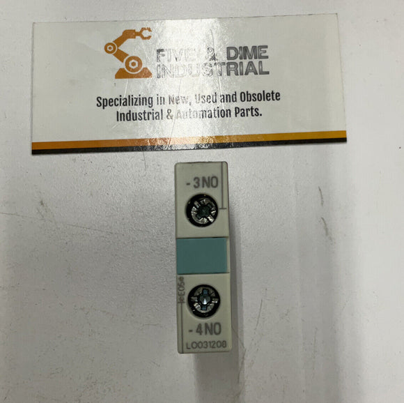 Siemens 3RH1921-1CA10 Axillary Contact 10A / 240V (Lot of 5)