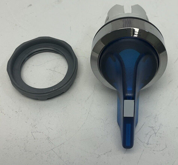 ABB M3SS5-31L / 1SFA611214R3104 Blue Selector Switch, Illuminated, Momentary